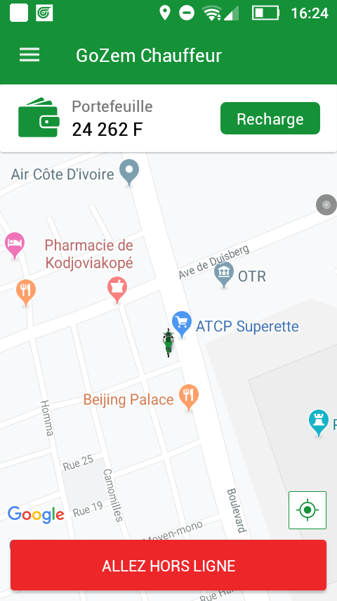 Connectez-Vous à l'Application